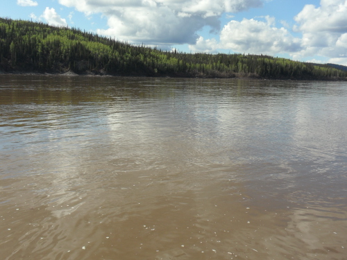 The Yukon River at MP 56 along the Dalton Highway