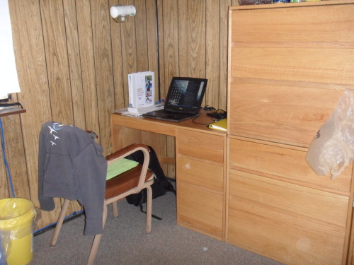 work desk in residence