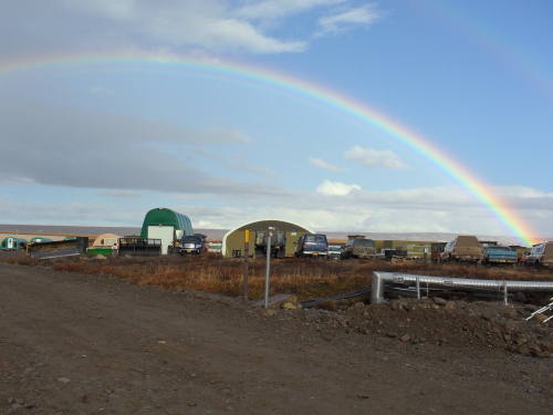 Rainbow over Toolik Field Station