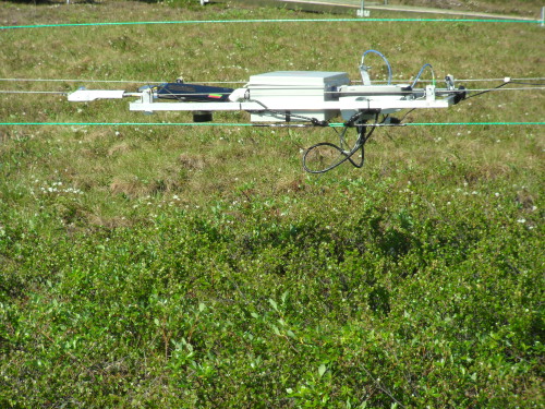 side view of the NIMS at Toolik Field Station
