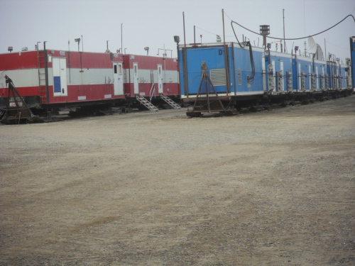 North Slope worker housing at Deadhorse Camp