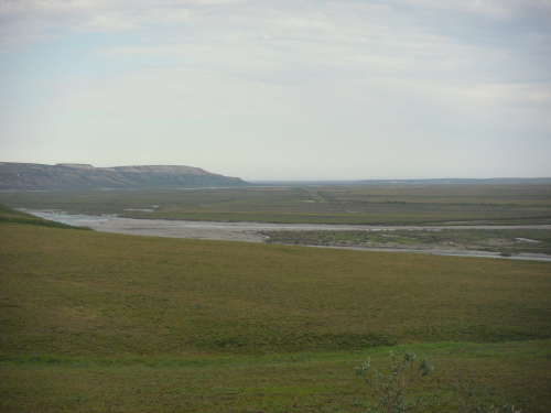 Sagavanirktok River Valley viewed from the Dalton Highway between Deadhorse and 