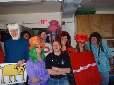 Group at Halloween