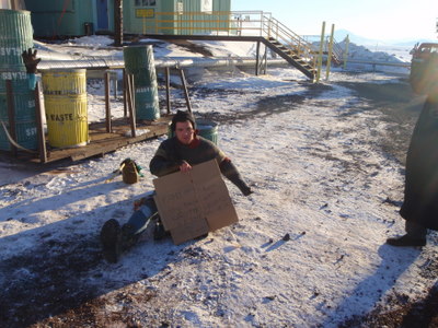 homeless in Antarctica