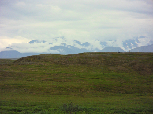 The view from Toolik Field Station, Alaska