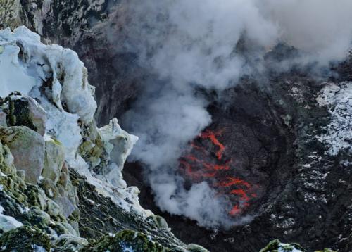 Mt. Erebus lava lake