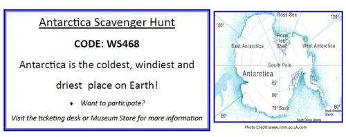 This is an example of the fun fact card with the scavenger hunt code.
