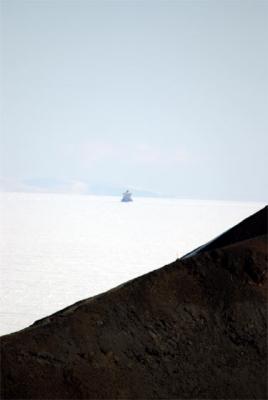 Oden approaching McMurdo