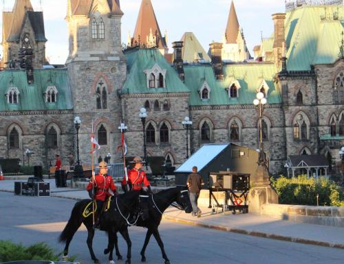 RCMP at Parliament Ceremony