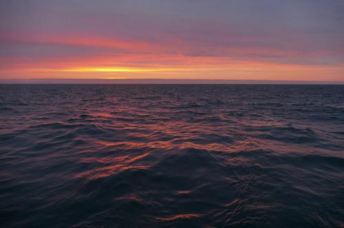 Bering Strait Sunset