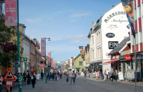 Tromso's Main Street