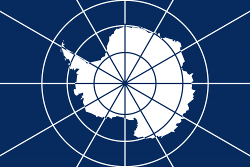 Antarctica Treaty Flag