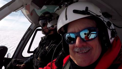 Selfie with pilot