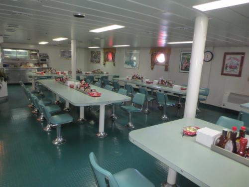 The dining room or galley