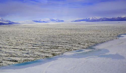 Image of sea ice in McMurdo Sound.