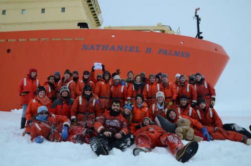Science party and RPSCmembers of the CLIVAR and Carbon S4P (NBP-1102) cruise