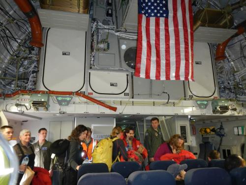 Inside C-17