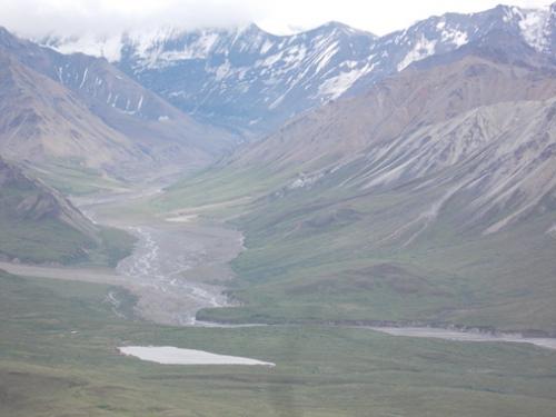 a spectacular view from Eielson Visitor Center