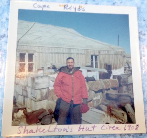 Ned Goldsmith shacklton&#39;s hut