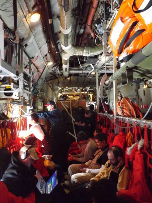 Interior of a Herc LC-130