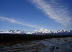 The Alaska Range near Denali National Park