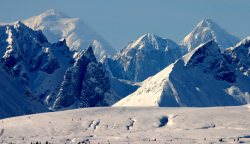 The Alaska Range near Mount McKinley