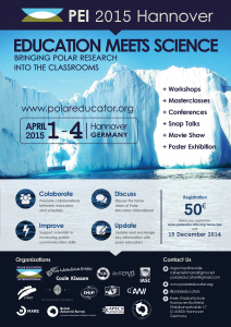 Polar Educators International Meeting 2015