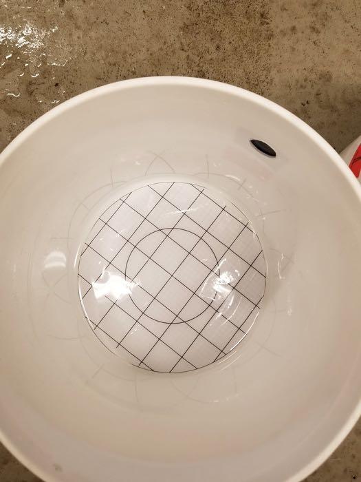 grid bottom on bucket