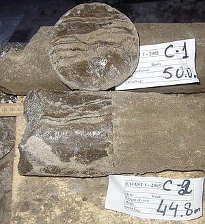Samples collected of sub-sea permafrost