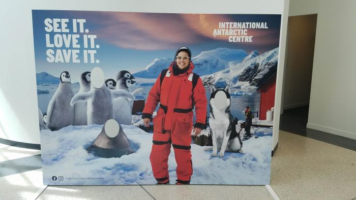 Exploring the International Antarctic Centre After Orientation