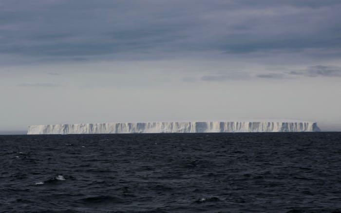 A tabular iceberg in the Amundsen Sea