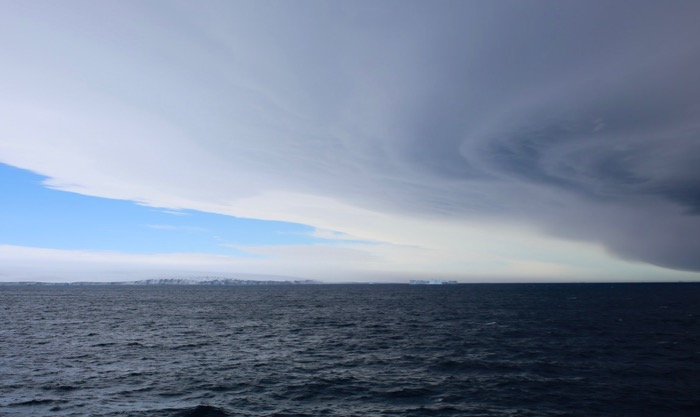 Clouds over the Amundsen Sea