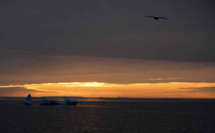 Sunrise in the Amundsen Sea