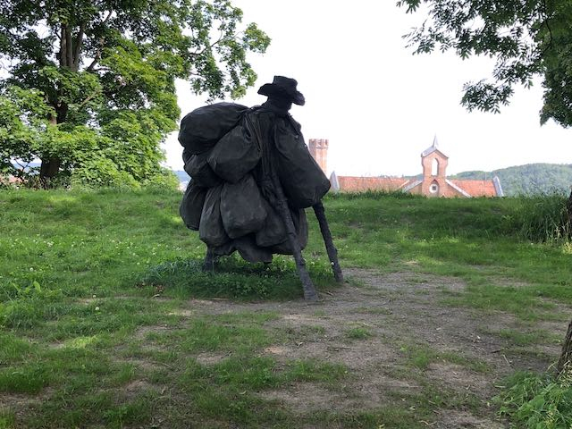 Sculpture at Akershus Fortress