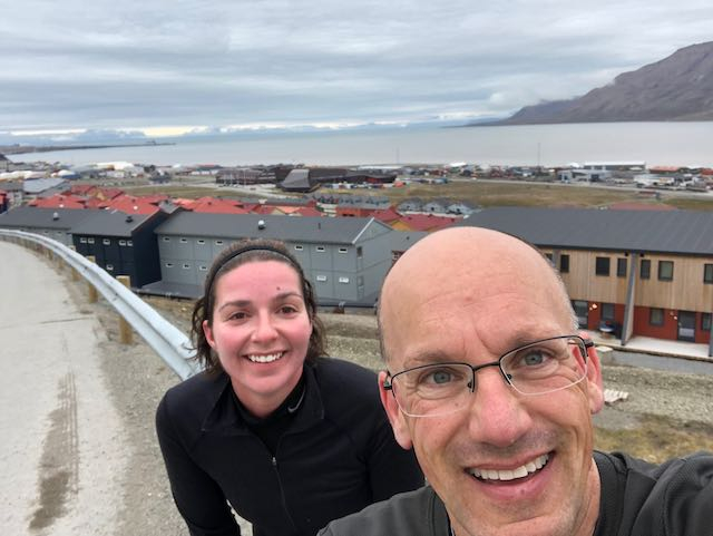 Morning run in Longyearbyen
