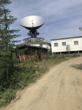 Former radio satellite, current Northeast Science Station.