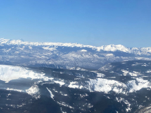 Flight into Aspen Colorado