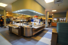 The McMurdo Station galley