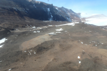 View of the McMurdo Dry Valley ecosystem