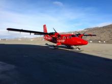 Greenland Air Plane