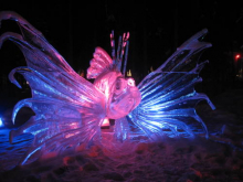 Lionfish Ice Sculpture