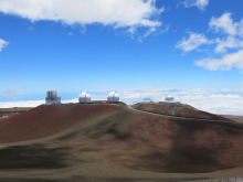 Keck Telescope on Mauna Kea