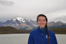 Anna at Torres del Paine