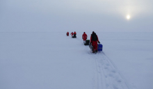 Heading off for ice station at North Pole