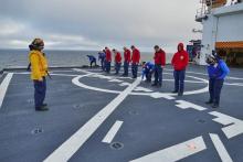 Helicopter Deck Sweep