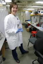 Alison Agather in Main Lab