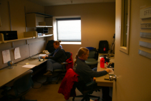 New office space in Crary Lab