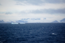 Scenic view of Antarctica Sound