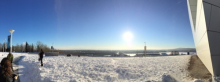 Panoramic view of Fairbanks