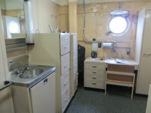 Berth space on the Healy